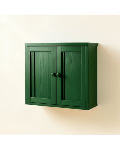 Wren Dale Wall-Mounted Entry Cabinet - Green (synthetic illustration; no displayed measurements)