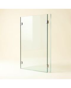 Platinum Linea 34 '' W X 72 '' H Screen Frameless Fixed Glass Panel With Clear Max Technology (synthetic illustration; no displayed measurements)
