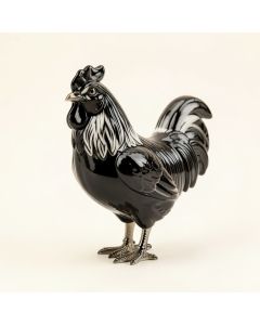Minas Art Rooster Figurine (synthetic illustration; no displayed measurements)
