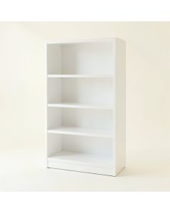Alder Dell Freestanding Bookcase - White (synthetic illustration; no displayed measurements)
