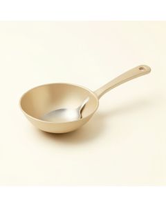 Willow Arc Cooking Spoon - Beige (synthetic illustration; no displayed measurements)