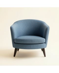 Aspen Crest Upholstered Armchair - Blue (synthetic illustration; no displayed measurements)