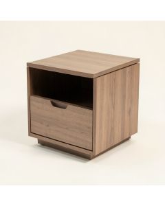 Arsenault End Table With Storage (synthetic illustration; no displayed measurements)
