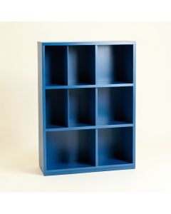 Birch Brook Freestanding Bookcase - Blue (synthetic illustration; no displayed measurements)