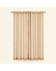 Atmore Bamboo Sheer Single Curtain Panel (synthetic illustration; no displayed measurements)
