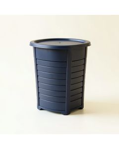 Flint Bluff Closed Garden Compost Bin - Navy (synthetic illustration; no displayed measurements)