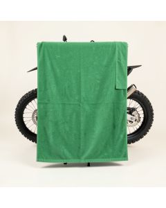Lares Motocross Bike Off Roadmotorcross Motorcycle Motor Radical Silhouette Tricks Hand Towel (synthetic illustration; no displayed measurements)