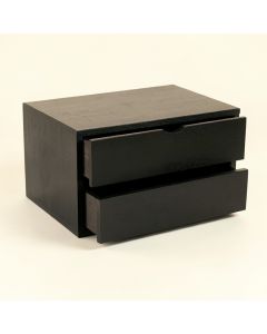 Linden Brook Under-Desk Drawer Unit - Black (synthetic illustration; no displayed measurements)