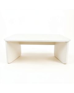 Spruce Branch Desktop Monitor Riser - White (synthetic illustration; no displayed measurements)
