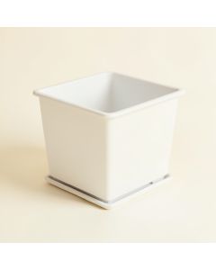 Willow Canyon Empty Planter - White (synthetic illustration; no displayed measurements)