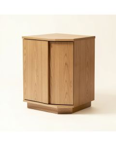 Cowen 2 Door Corner Accent Cabinet (synthetic illustration; no displayed measurements)