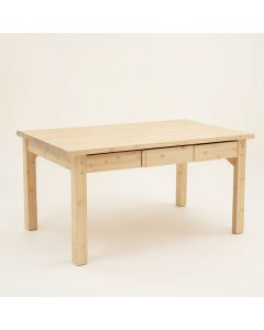 Bay Brook Empty Workshop Workbench - Beige (synthetic illustration; no displayed measurements)
