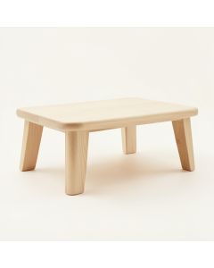 Juniper Bridge Coffee Table - Ivory (synthetic illustration; no displayed measurements)