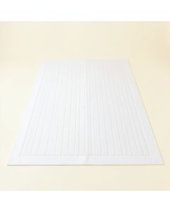Birch Bridge Rectangular Area Rug - White (synthetic illustration; no displayed measurements)