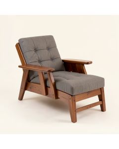 Allan Tufted Right-Arm Recessed Chaise Lounge (synthetic illustration; no displayed measurements)