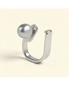 Premium Button Shower Curtain Hooks (synthetic illustration; no displayed measurements)
