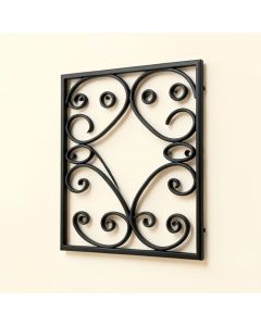 Square Ornate Scroll Wall Décor (synthetic illustration; no displayed measurements)