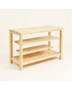 Hazel Crest Shoe Storage Bench - Ivory (synthetic illustration; no displayed measurements)