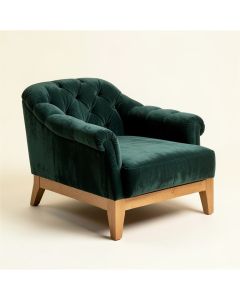 Terence Tufted Rolled Arms Chaise Lounge (synthetic illustration; no displayed measurements)