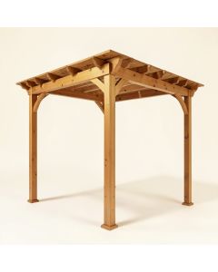 Cedar New Dawn 12 Ft. W X 3 Ft. D Solid Wood Pergola (synthetic illustration; no displayed measurements)