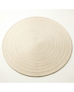 Hill Brook Round Area Rug - Cream (synthetic illustration; no displayed measurements)