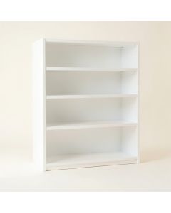 Wren Dell Freestanding Bookcase - White (synthetic illustration; no displayed measurements)