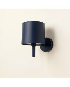 Harbor Arc Wall Sconce Mounted On A Plain Wall (synthetic illustration; no displayed measurements)