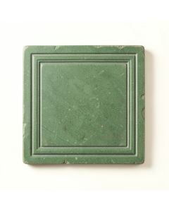 Reed Crossing Uninstalled Square Decorative Tile - Green (synthetic illustration; no displayed measurements)