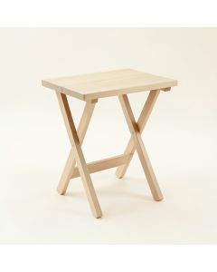 Willow Brook Compact Balcony Table - Beige (synthetic illustration; no displayed measurements)