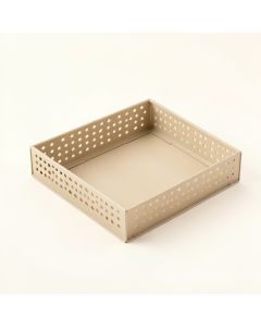 Alder Branch Empty Under-Desk Cable Tray - Beige (synthetic illustration; no displayed measurements)