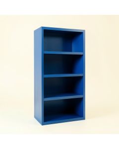 Wren Bridge Narrow Cubby Tower - Blue (synthetic illustration; no displayed measurements)