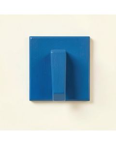 Rowan Bridge Wall-Mounted Robe Hook - Blue (synthetic illustration; no displayed measurements)