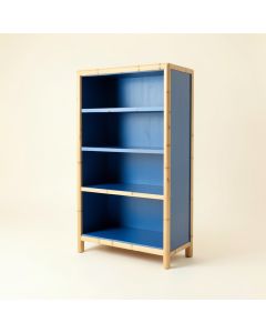 Briar Falls Freestanding Bookcase - Blue (synthetic illustration; no displayed measurements)