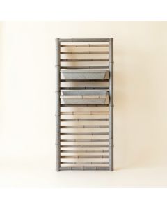 Maple Bluff Empty Vertical Garden Frame - Gray (synthetic illustration; no displayed measurements)