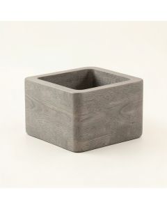 Olive Brook Empty Raised Planter - Gray (synthetic illustration; no displayed measurements)