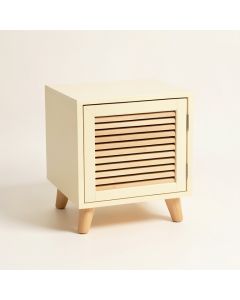 Alder Field Nightstand - Cream (synthetic illustration; no displayed measurements)
