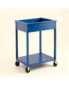 Cove Bend Empty Rolling Workshop Cart - Blue (synthetic illustration; no displayed measurements)