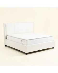 Flesher High Riser Space Saver Upholstered Platform Bed With Mattress (synthetic illustration; no displayed measurements)