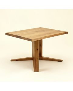 Courtdale Butterfly Leaf Rubberwood Solid Wood Dining Table (synthetic illustration; no displayed measurements)