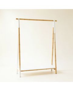 Dawn Brook Empty Garment Rack - White (synthetic illustration; no displayed measurements)