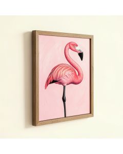 Flamingo - Painting Print (synthetic illustration; no displayed measurements)