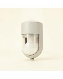 Baumeister 1 -Bulb Outdoor Bulkhead Light (synthetic illustration; no displayed measurements)