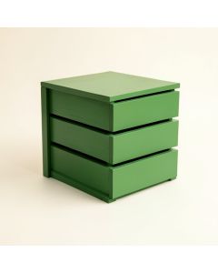 Moss Canyon Small-Parts Storage Drawer Cabinet - Green (synthetic illustration; no displayed measurements)