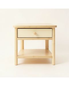 Meadow Field Nightstand - Cream (synthetic illustration; no displayed measurements)