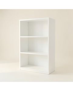 Fern Dell Freestanding Bookcase - White (synthetic illustration; no displayed measurements)