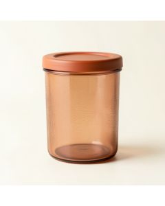 Cedar Canyon Storage Canister With Lid - Terracotta (synthetic illustration; no displayed measurements)