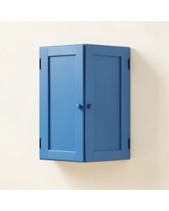 Olive Branch Wall-Mounted Entry Cabinet - Blue (synthetic illustration; no displayed measurements)