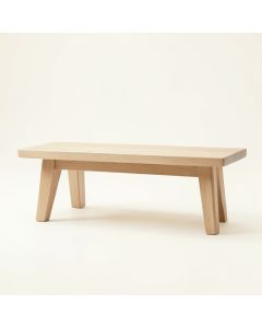 Cedar Bluff Indoor Bench - Beige (synthetic illustration; no displayed measurements)