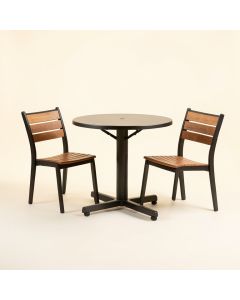 Moraal Round 3 Piece Bistro Set (synthetic illustration; no displayed measurements)
