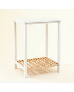Heath Crossing Freestanding Laundry Folding Counter - White (synthetic illustration; no displayed measurements)